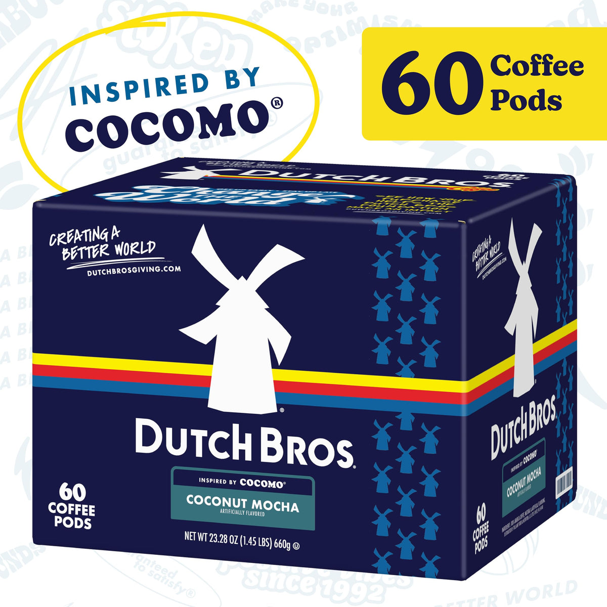 Dutch Bros Coconut Mocha flavored pods brew smoothly with Keurig machines.