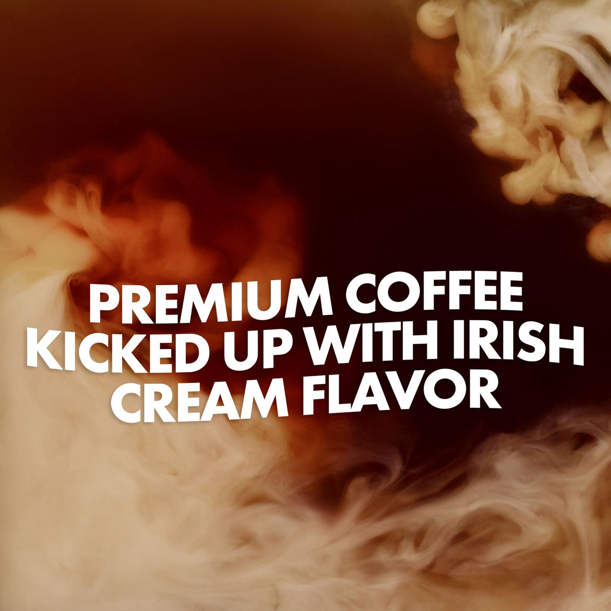 Dutch Bros Irish Cream pod closeup shows rich aroma.