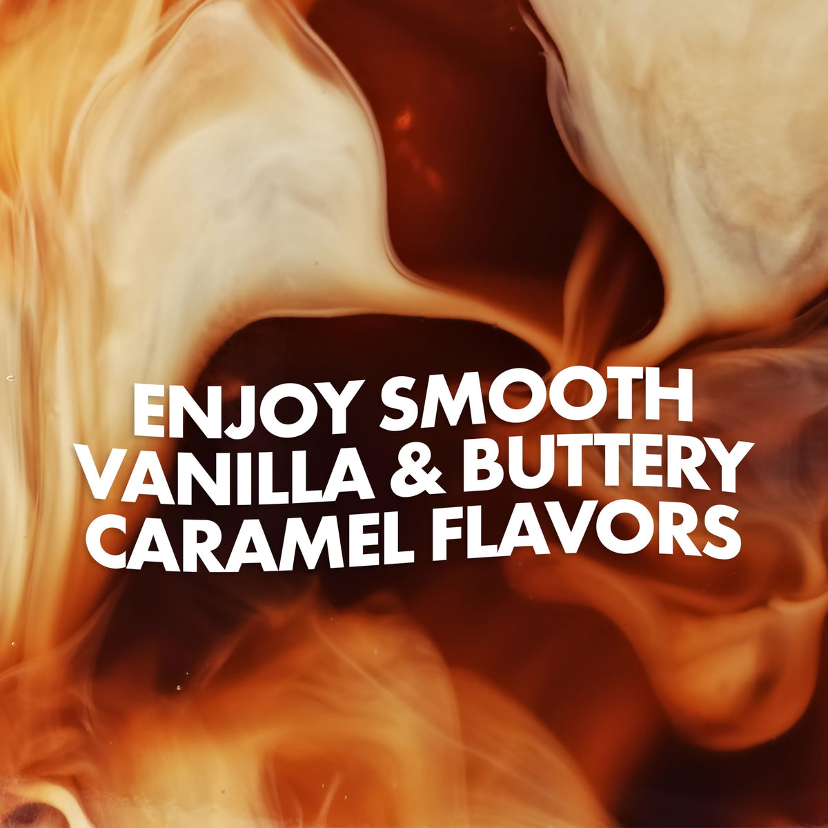 Close-up of Dutch Bros Vanilla Caramel Iced Latte ingredients and aroma