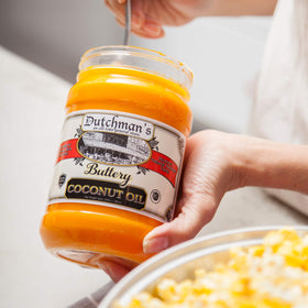 Dutchman's Popcorn Coconut Oil is proudly made in the USA.