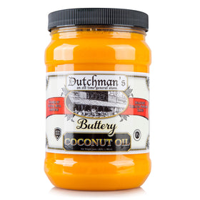 Dutchman's Popcorn Coconut Oil is vegan and gluten-free.