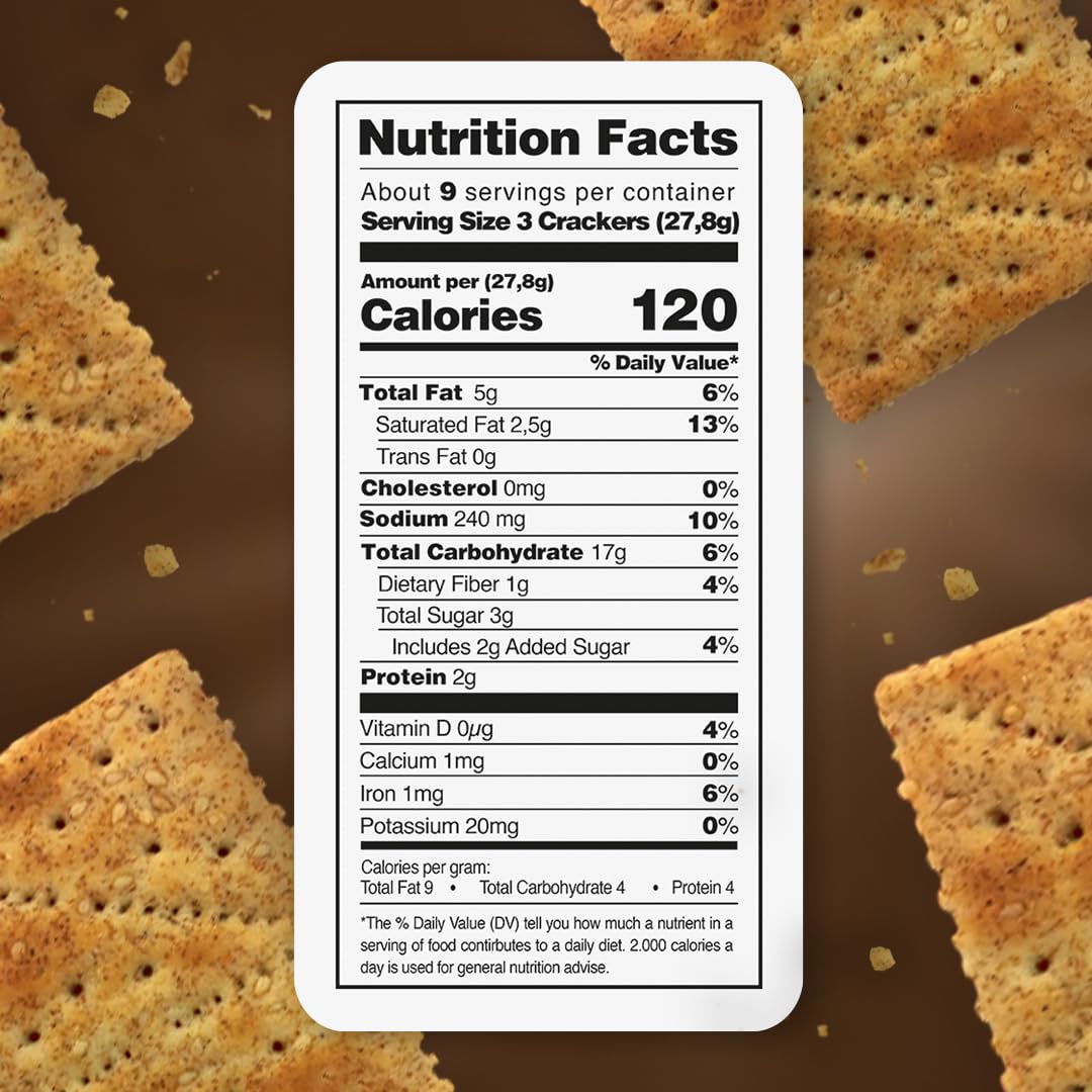 DUX Wheat Crackers individual packs, easy to slip into a bag.