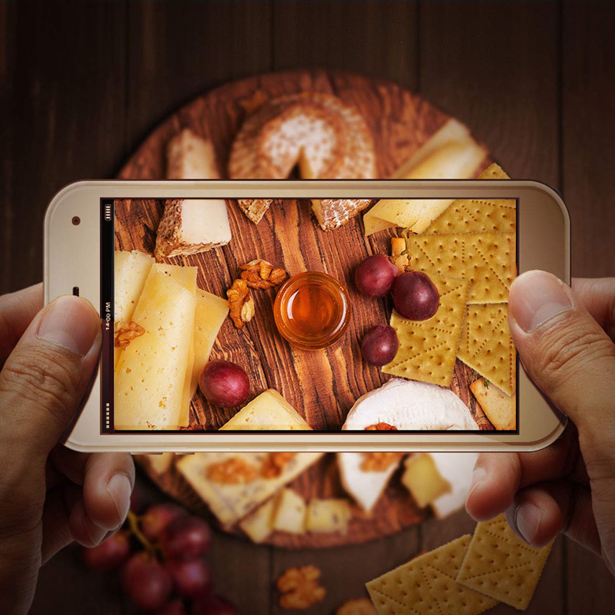 DUX Wheat Crackers ready-to-eat snack for home or travel.