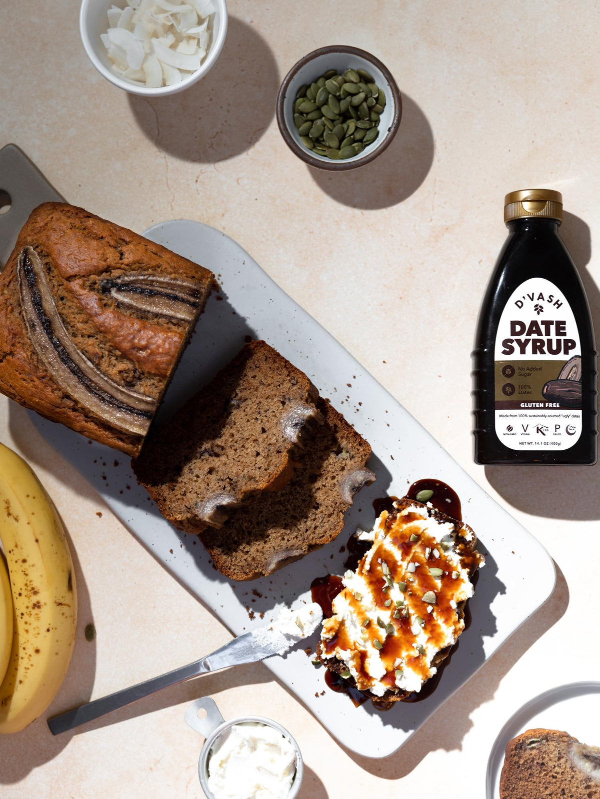 D'Vash Date Syrup as marinade base enhances dressings.