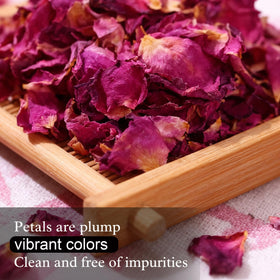 DYBOEDYO rose petals for DIY beauty crafts.