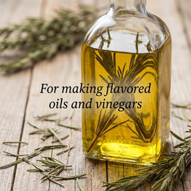 DYBOEDYO dried rosemary in cooking use, ideal for steaks and roasted vegetables.