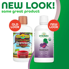 Dynamic Health Beetroot Concentrate pour action showing easy mixing for drinks.