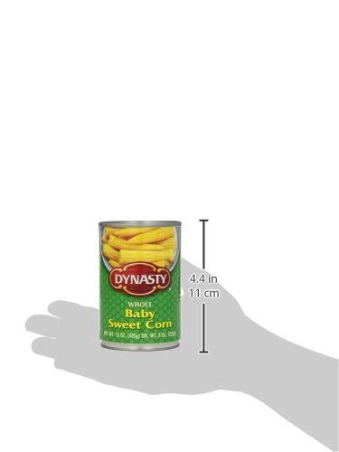 Dynasty Baby Sweet Corn 15oz pack 12 box convenient family supply