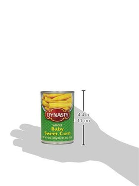 Dynasty Baby Sweet Corn 15oz pack 12 box convenient family supply