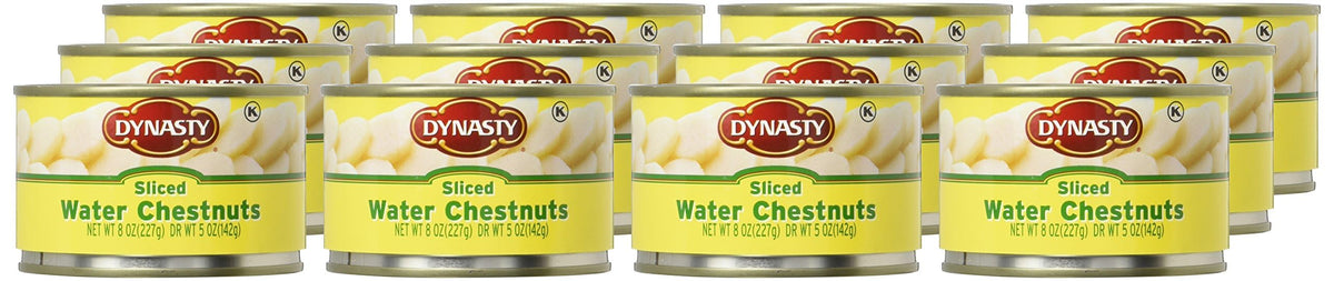 Dynasty water chestnuts in a bowl, ready-to-use for fast meals
