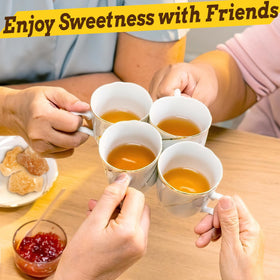 Dzikekei medium-sized yellow crystals blend smoothly for baking and sweet sauces