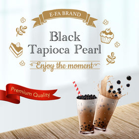 Stovetop or microwave prep yields flexible chewy boba.