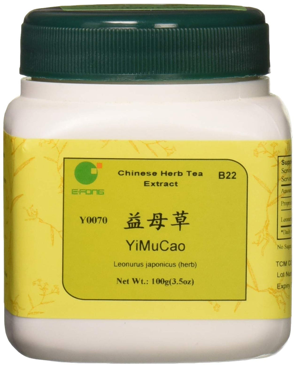 E-Fong Yi Mu Cao granules for daily herbal routine