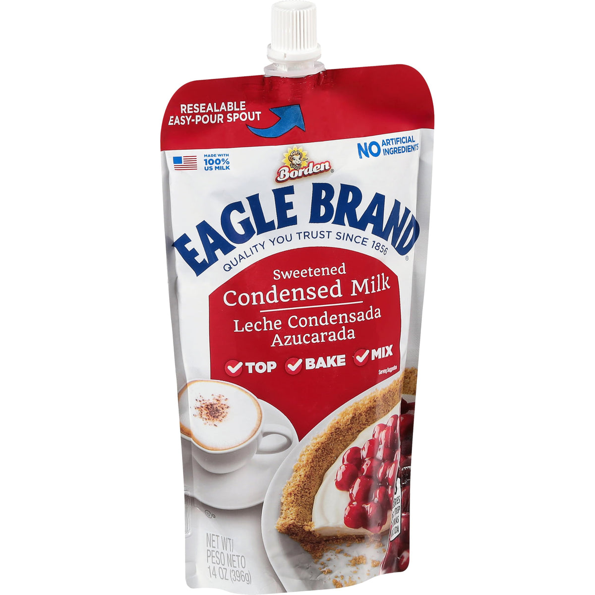 Six-pack Eagle Brand as a versatile pantry staple