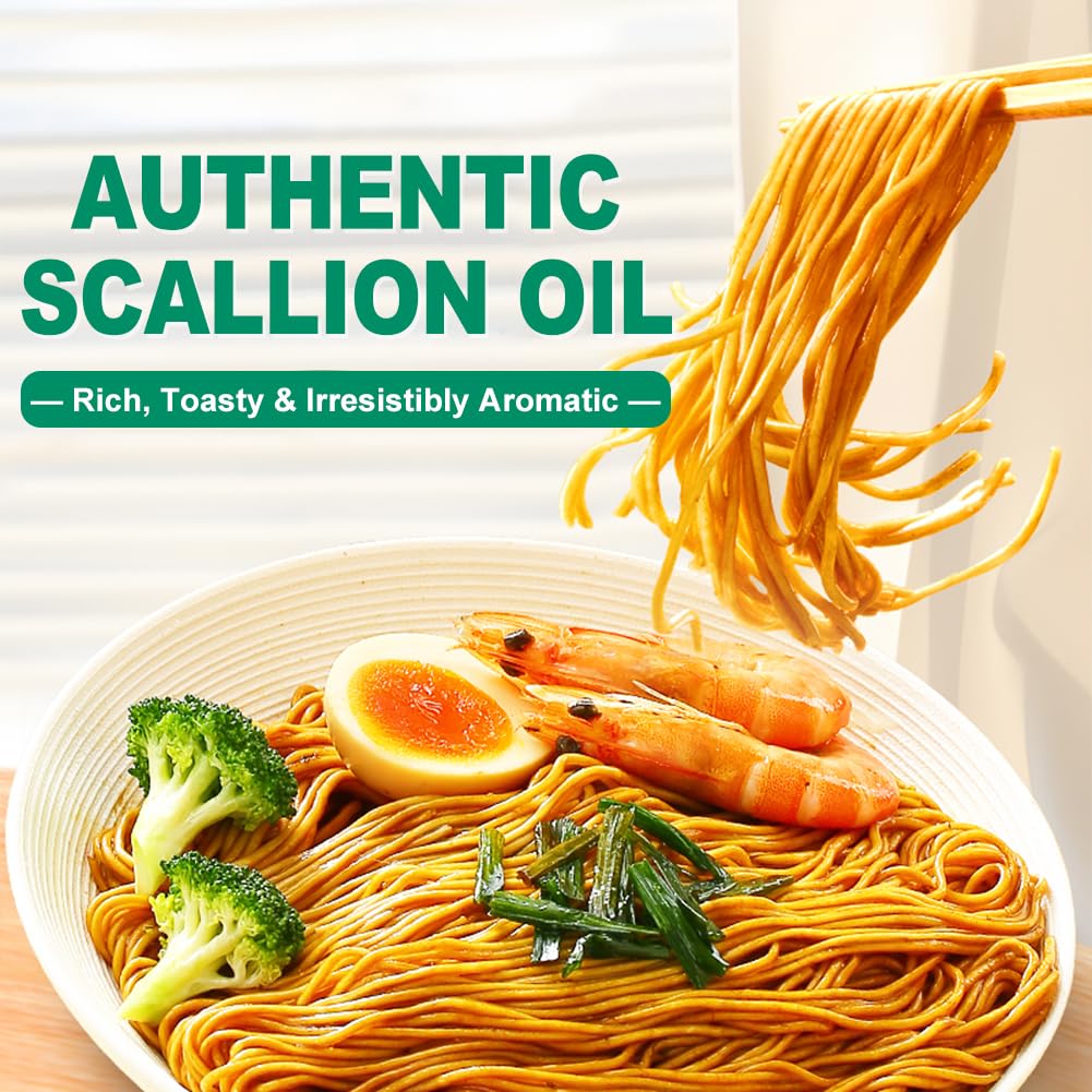 EAPC ingredients: spring onion in oil enhances balanced flavor.