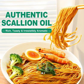 EAPC ingredients: spring onion in oil enhances balanced flavor.