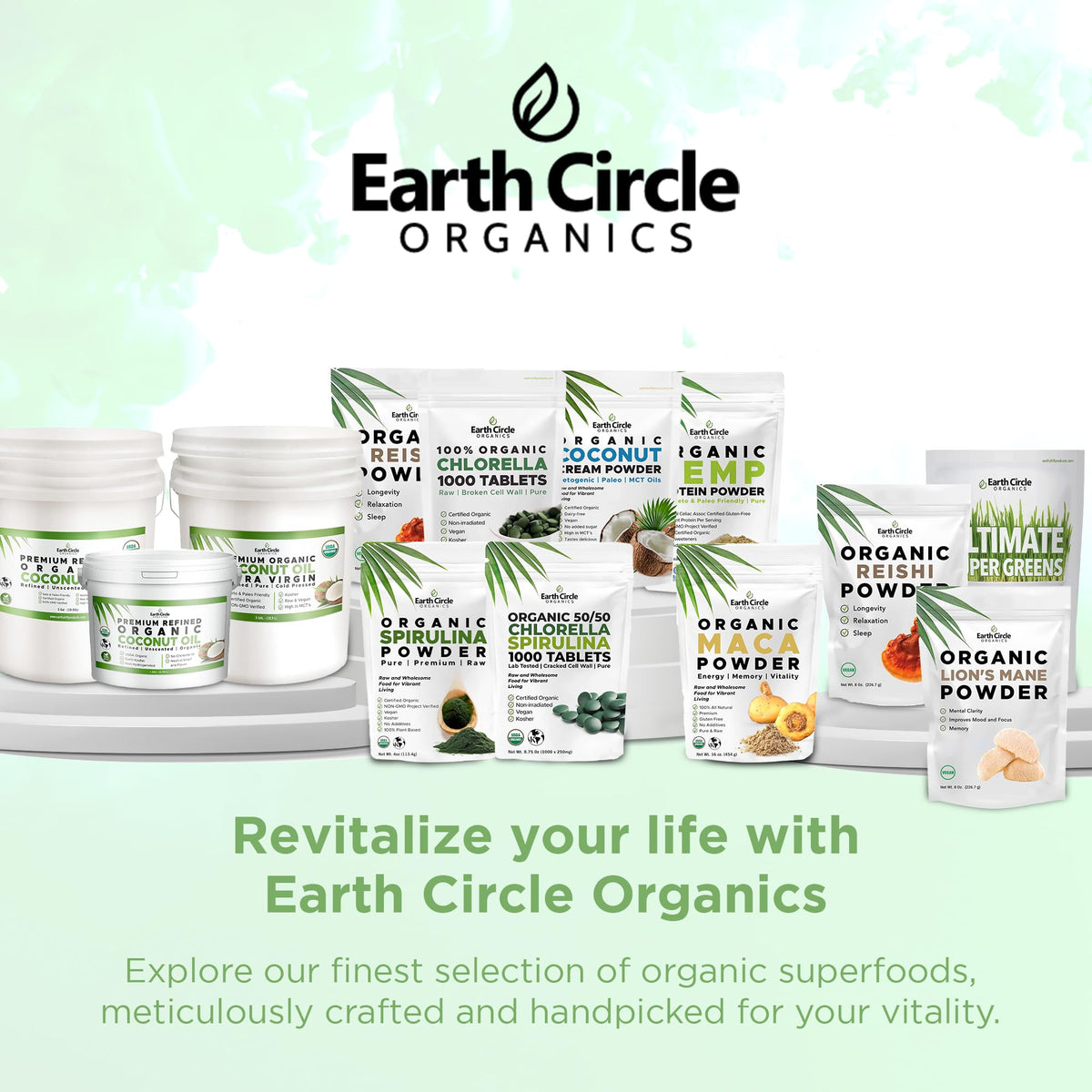 Earth Circle Organics coconut oil kitchen-dish prep for baking and sautéing.