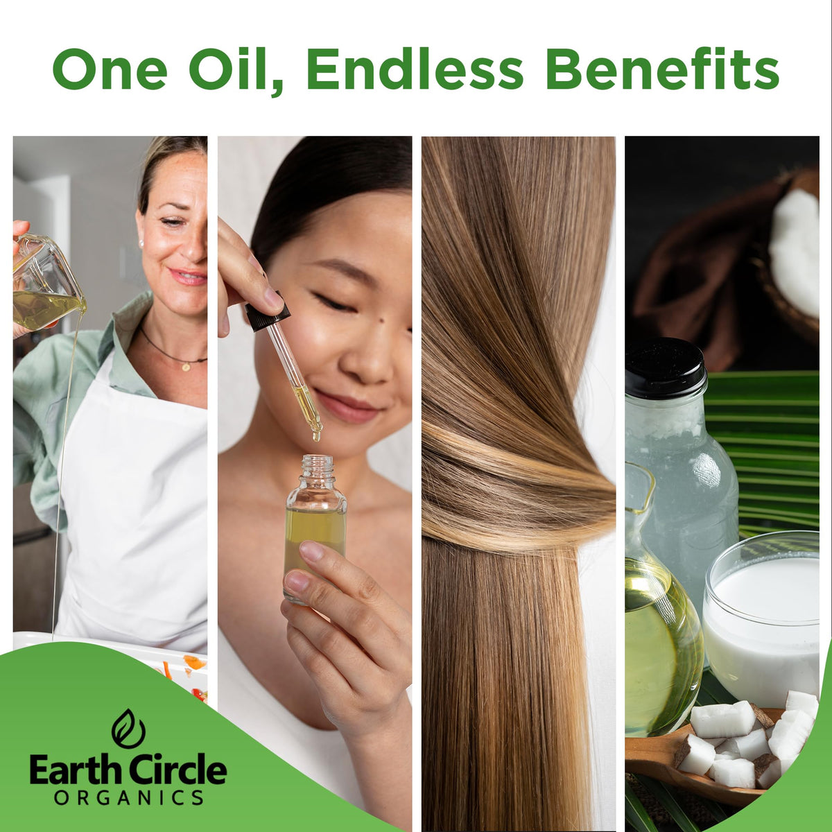 Earth Circle Organics refined coconut oil baking use as butter substitute in keto-friendly recipes.