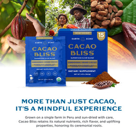 Earth Echo Cacao Bliss eco-friendly packaging supports planetary care.