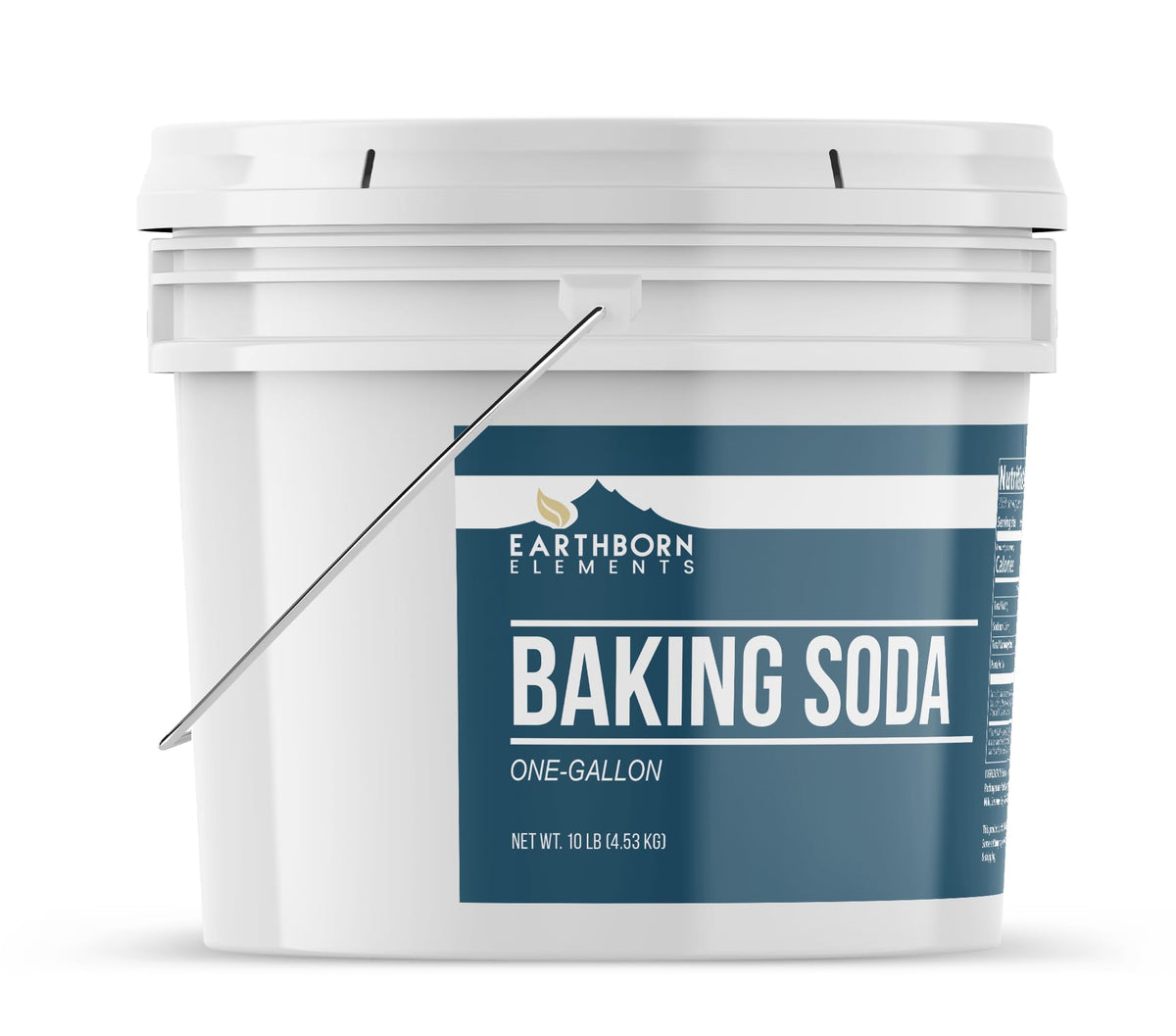 Earthborn Elements Baking Soda on a baking tray, ready for cooking and recipe preparation.
