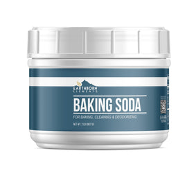 Earthborn Elements Baking Soda tub sealed for long lasting freshness and versatility