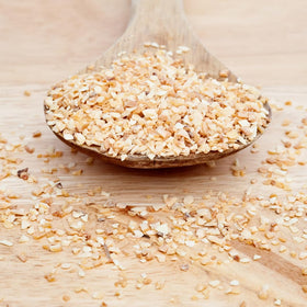 Earthborn Elements Dried Minced Garlic in a kitchen setup for weekly meals