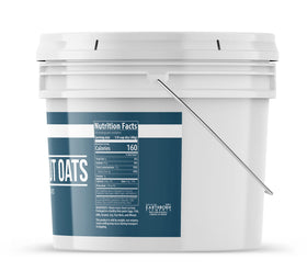 Earthborn Elements steel-cut oats cooking into creamy porridge for a hearty breakfast.