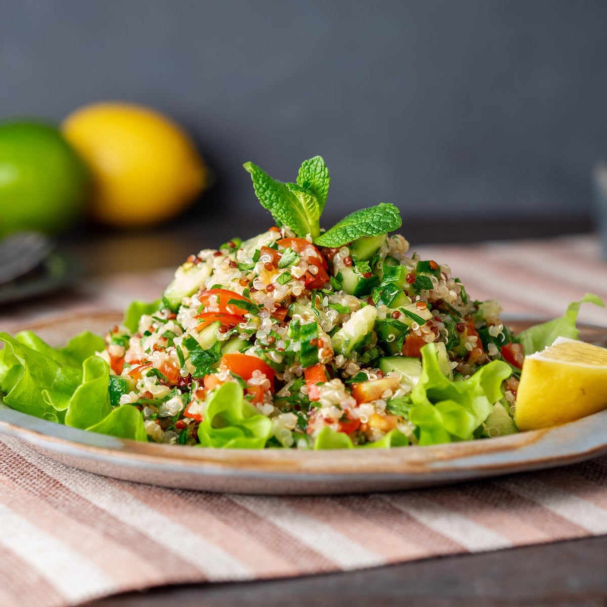 Earthborn Elements White Quinoa in a bowl ready to serve a nourishing dish.