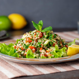 Earthborn Elements White Quinoa in a bowl ready to serve a nourishing dish.