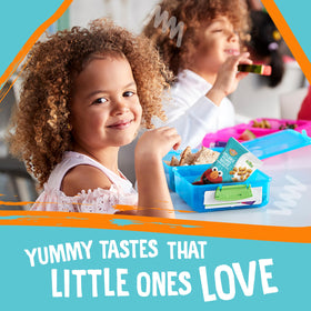 Earth's Best Peanut Butter Puffs lunchbox-ready snack in bag.