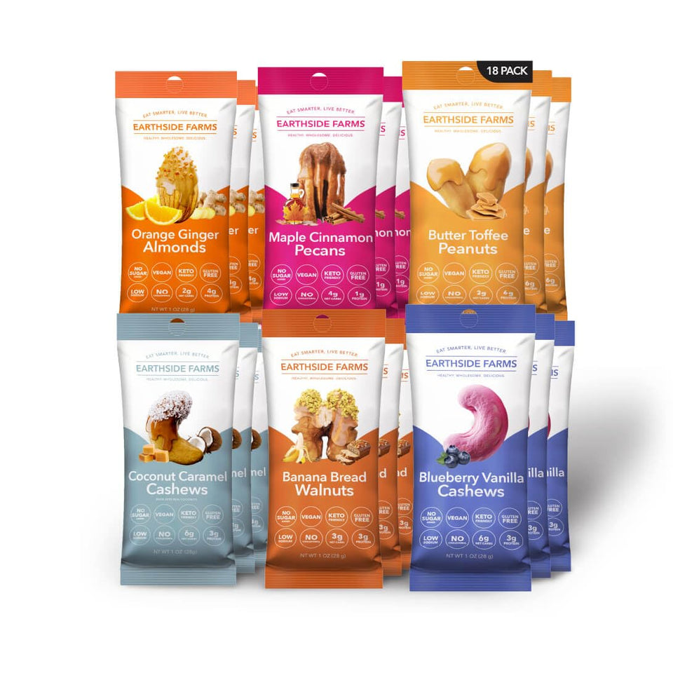 Earthside Farms Banana Bread Walnuts image—on-the-go snack with warm, cozy flavor.