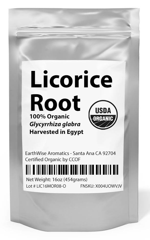 EarthWise licorice root harvested in Egypt, delivers a rich infusion flavor.