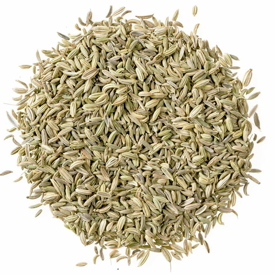 EarthWise Aromatics fennel seeds—whole seeds for robust flavor in spice blends and cooking.
