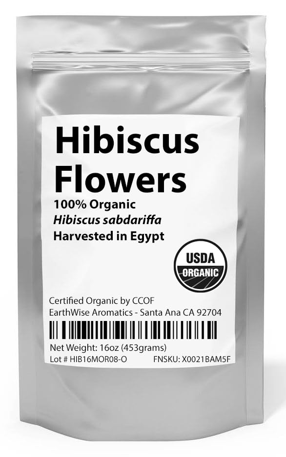 EarthWise Hibiscus Flor de Jamaica used in agua fresca drinks