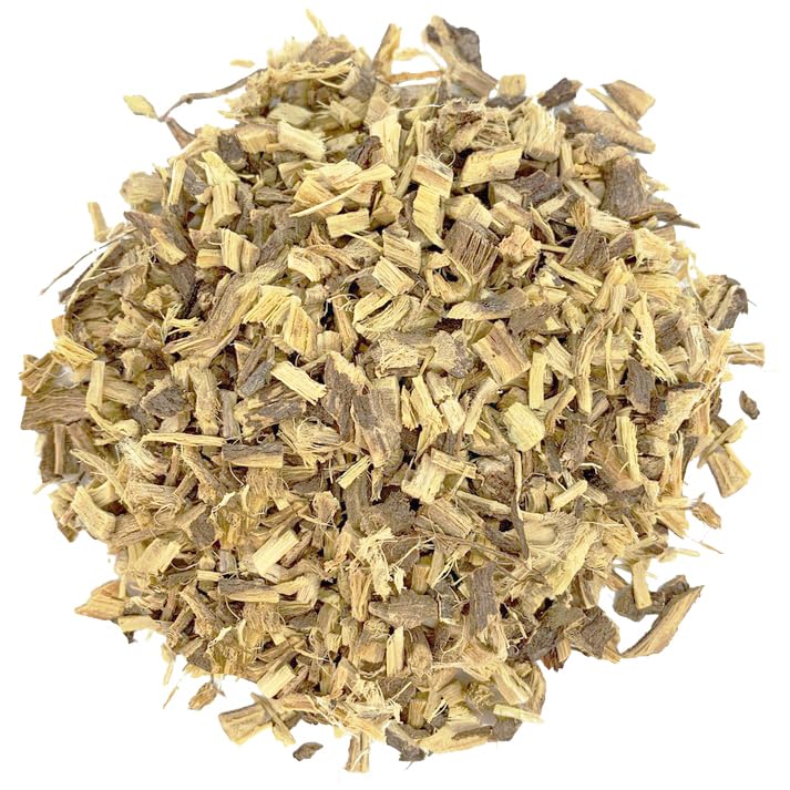 EarthWise Aromatics licorice root, cut and sifted for easy measuring and brewing.