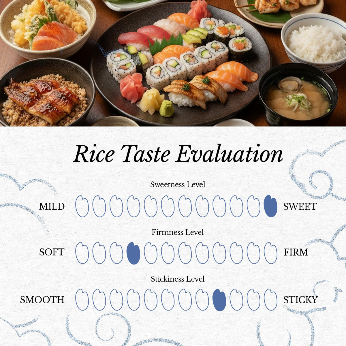 East and Else glossy, soft rice elevates donburi and bowls.