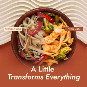 Dish prep scene showing versatile MSG use in cooking