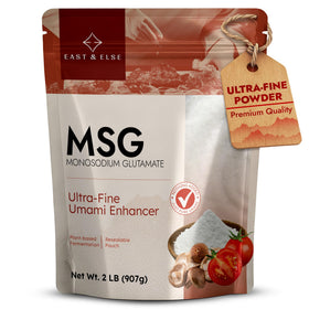 East and Else MSG powder bag front enhances everyday cooking flavor and depth