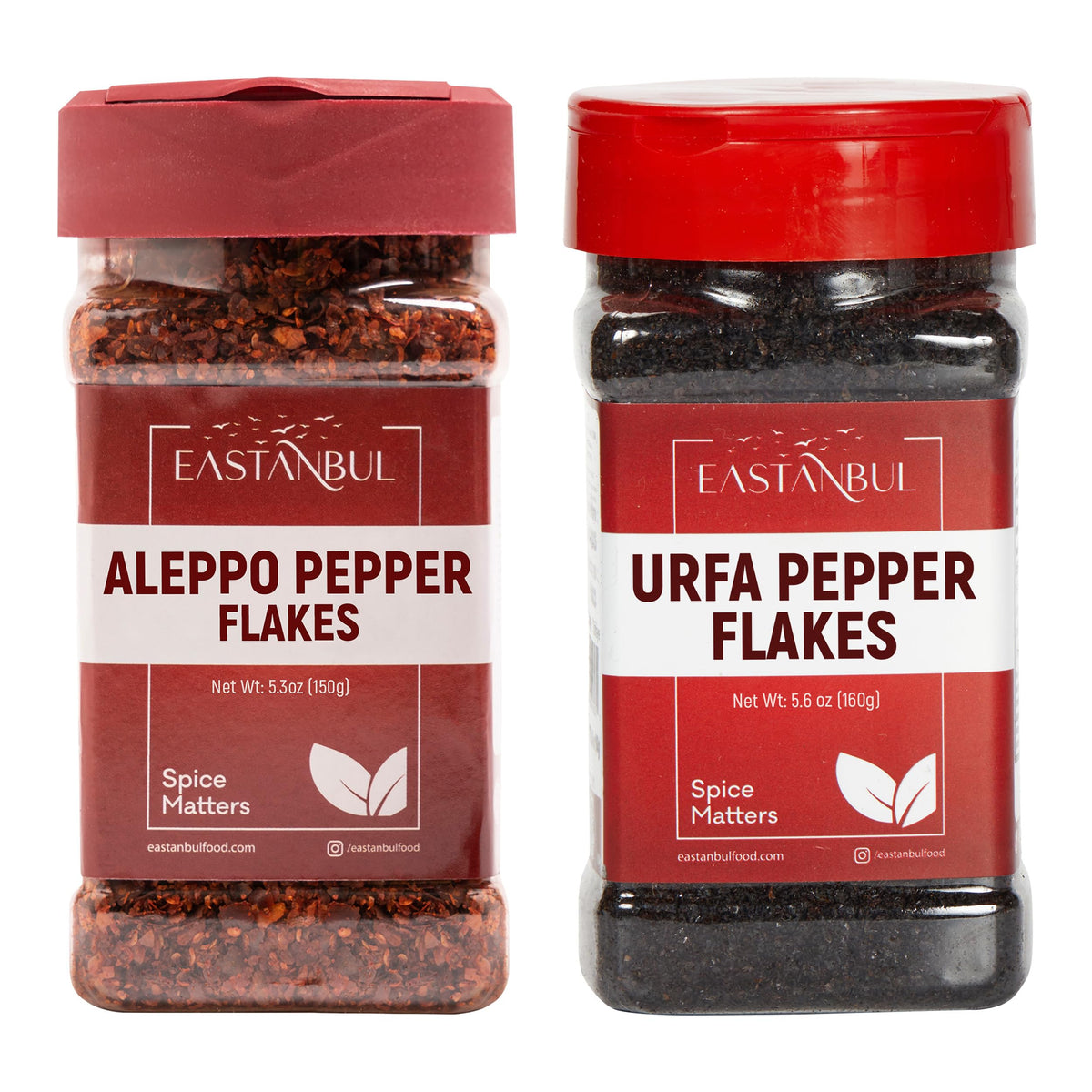 Eastanbul Aleppo Pepper Flakes add vibrant, fruity heat to meals.