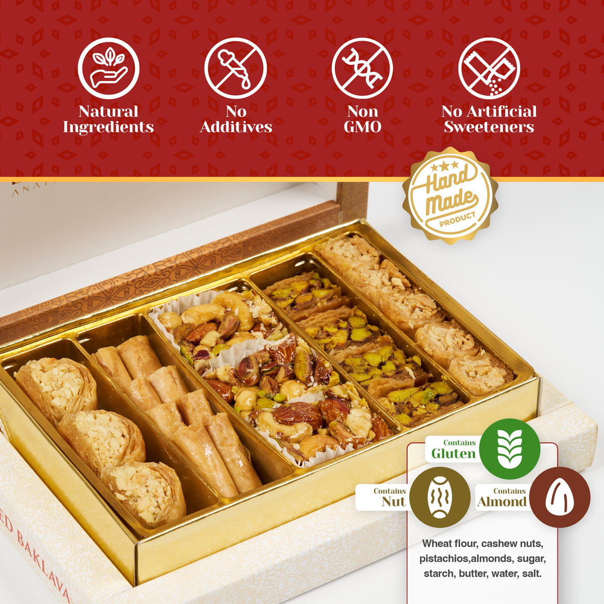 Eastanbul Baklava Gift Packaging: double wrap and premium presentation