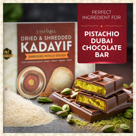 Eastanbul kataifi unwrap packaging closeup highlights freshness and mess-free storage.