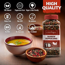 Eastanbul natural vegan non-GMO spices label clearly shown.