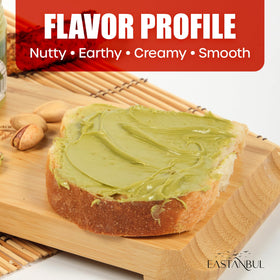 Eastanbul Pistachio Cream layers a Knafeh Pistachio Bar pairing.