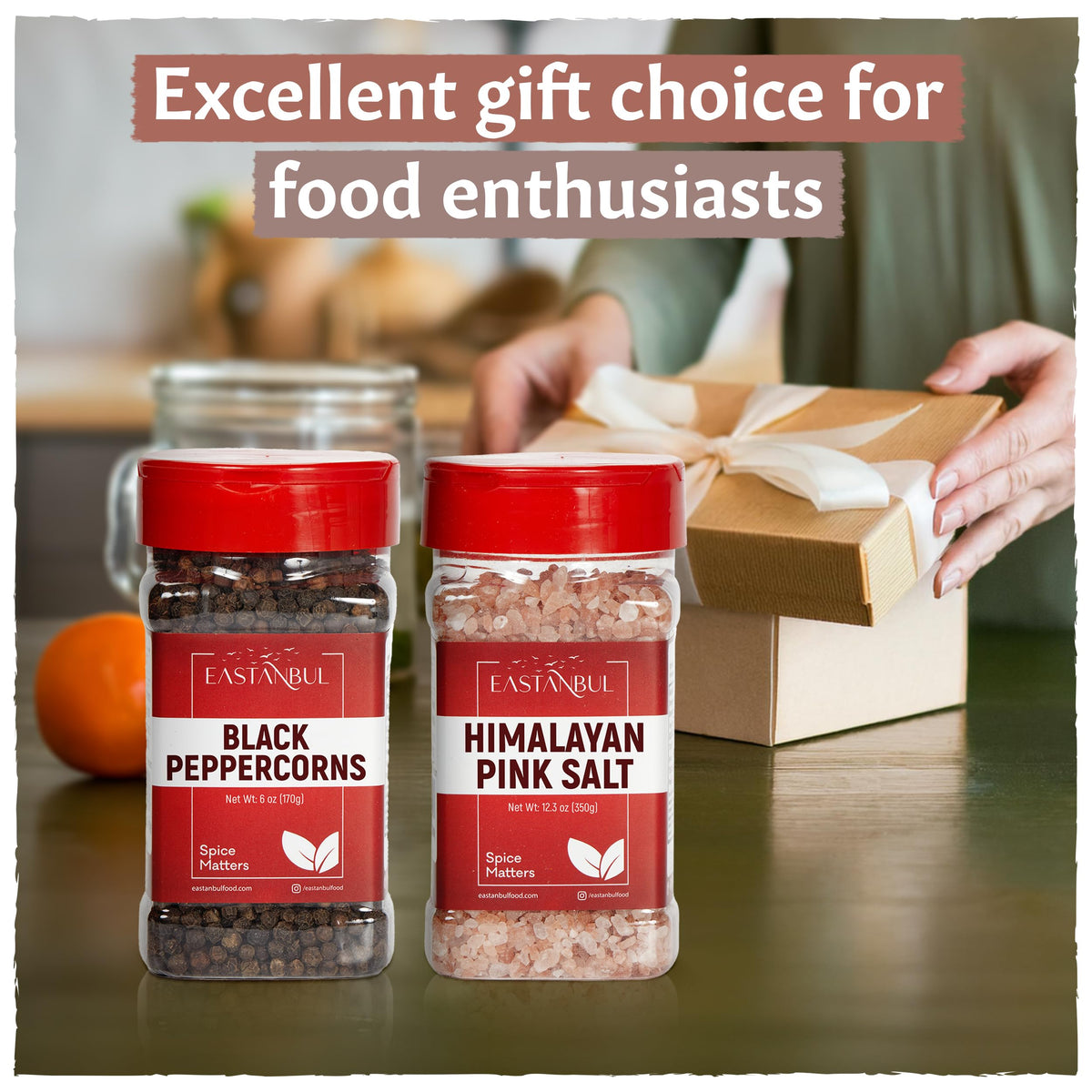 Eastanbul Spice Buddies Gift Box showcases a gourmet duo.