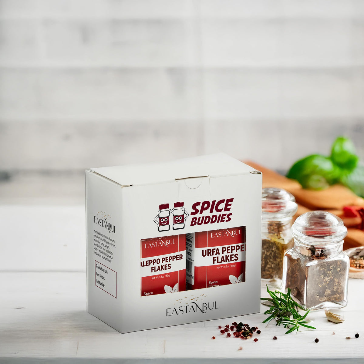 Eastanbul Spice Buddies twin pack front view, ideal for gifting.