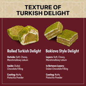 Eastanbul Turkish delight with pistachio pairs well with tea or coffee moments