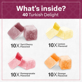 Eastanbul Turkish Delight lemon piece adding refreshing zest