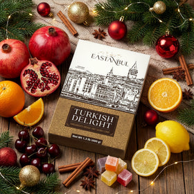 Eastanbul Turkish Delight sugar coating preserves freshness and enhances melt