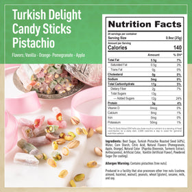Eastanbul Wick Turkish Delight pistachio orange – vibrant citrus notes for a light snack