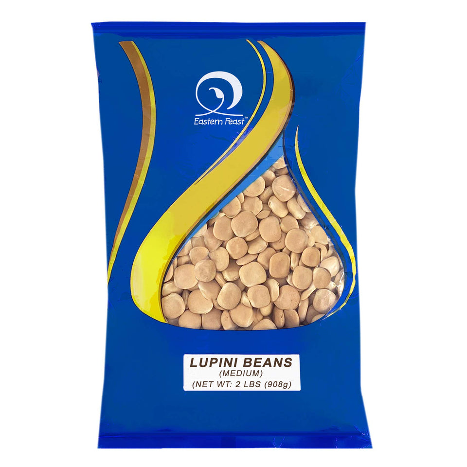 Eastern Feast lupini beans dried 2lb, versatile pantry staple for snacks and recipes.
